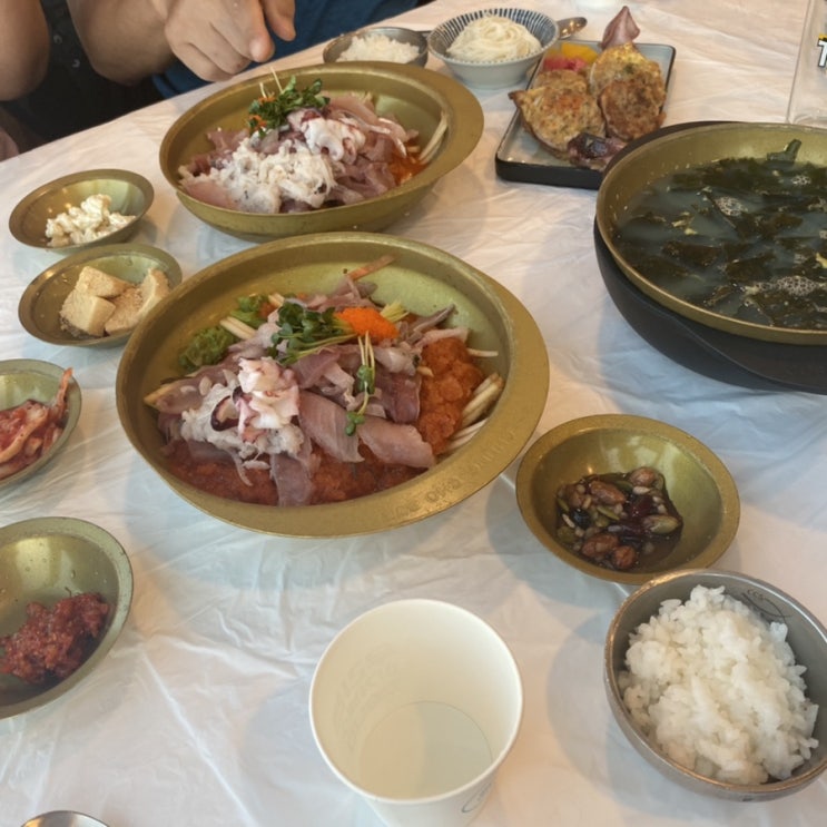  속초 맛집 청초수물회 메뉴 내돈내먹