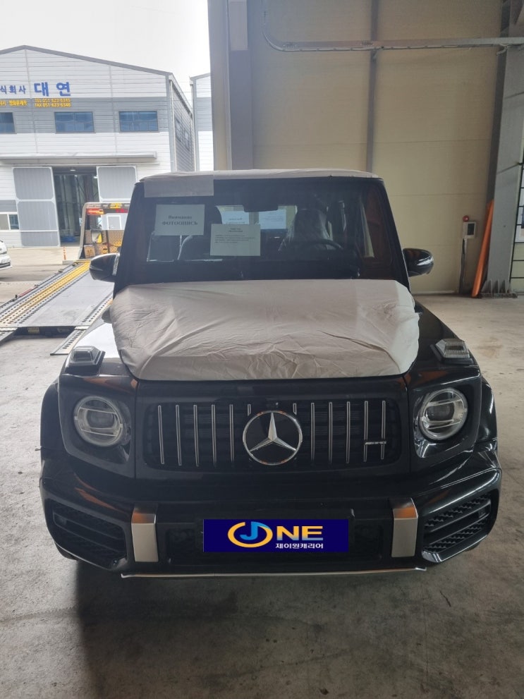  벤츠G63 AMG[제이원캐리어]부산사하구-마산합포구 탁송입니다.