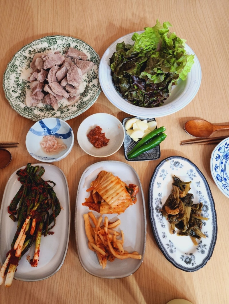 구이용 목살요리 돼지고기 수육 삶는법 맛있는 고기요리 저녁메뉴 추천