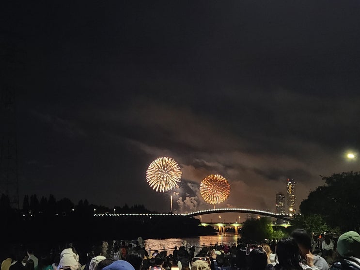  서울세계불꽃축제,선유도공원역,양화대교에서 본 불꽃축제 후기