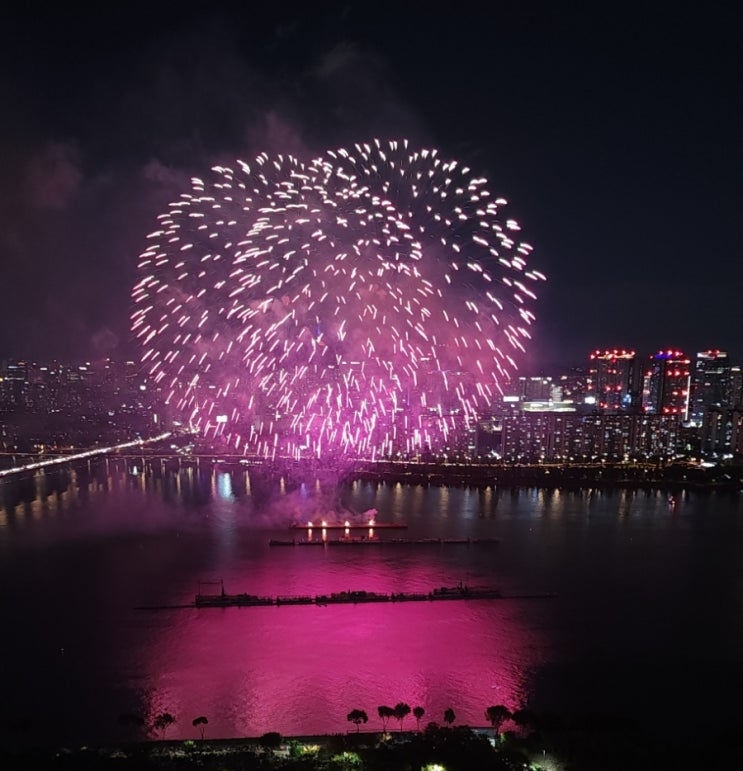 2022년 서울 세계 불꽃축제 여의도 한강공원 불꽃축제