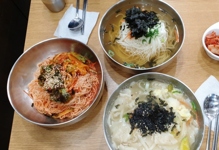  [호계동] 엄마의 손맛이 느껴지는 안양 수제비 맛집 - 원조멸치국수 호계2호점
