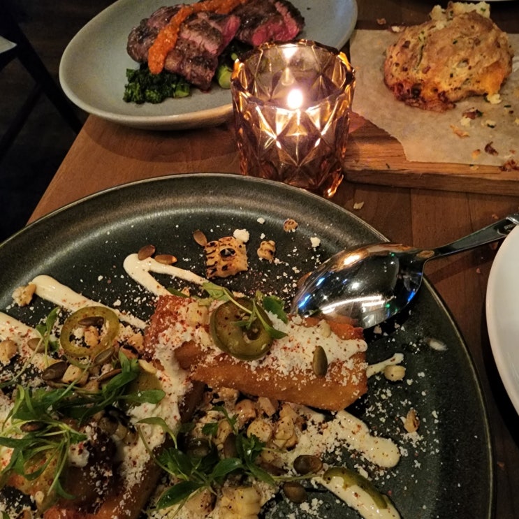  LA 맛집/ 맨해튼 비치에 위치한 미슐랭 맛집 Manhattan 맨해튼 비치 포스트 ( Manhattan Beach Post (M.B Post))