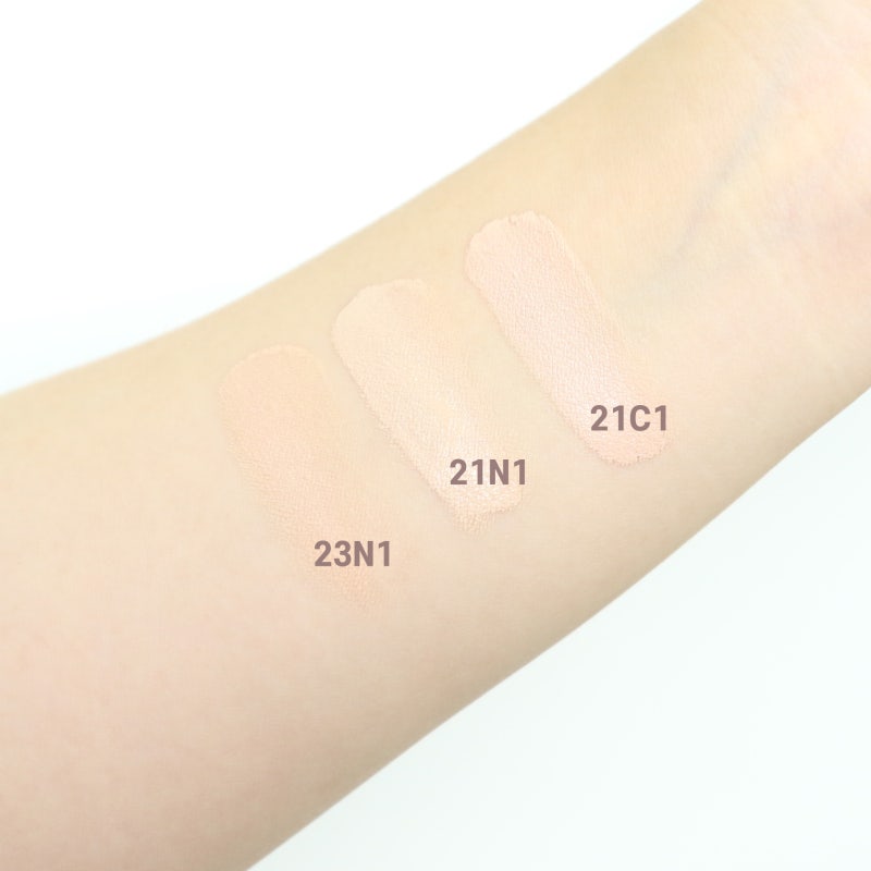 헤라 블랙쿠션 21n1 21C1 리필 비교해봤는데