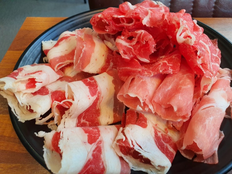  해운대 마린시티 일본식 샤브샤브 소고기 무한리필 사마정 맛집