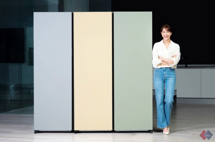  2022 인간공학디자인상 최고상 수상한 삼성전자 비스포크 1도어 냉장고
