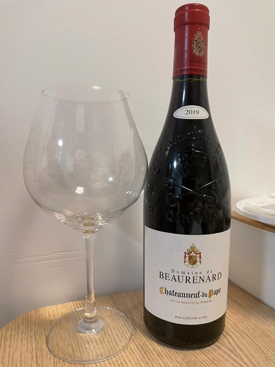 [그르나슈] Domaine de BeaurenardChâteauneuf-du-Pape 2019 :: 부드러운 느낌이 매력적이었던 와인