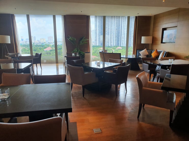 하노이 JW메리어트 호텔 - 라운지, 해피아워 한 달 경험 (두 번째 하노이 출장)