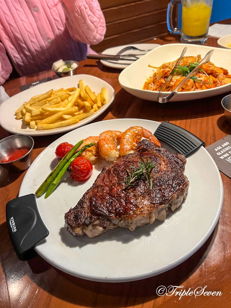  [맛집] 아웃백스테이크하우스 블랙라벨 커플세트 후기! 퀸즈랜드 립아이 스테이크, 아웃백 KT맴버십 할인정보!