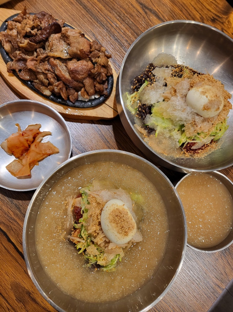  [경기 양주] 우일면옥 : 칡냉면 맛집 고기추가는 필수! 다른집 냉면은 못 먹어