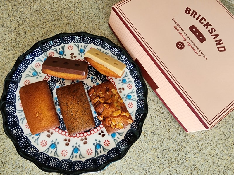 동탄 롯데백화점 디저트 카페 브릭샌드! 결혼식이나 돌잔치 답례품, 회사 간식으로 좋아요.