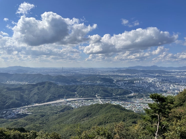  가을을 맞이하며 오래간만에 다녀온 등산 / 하남 검단산 등산 (유길준묘 등산로)