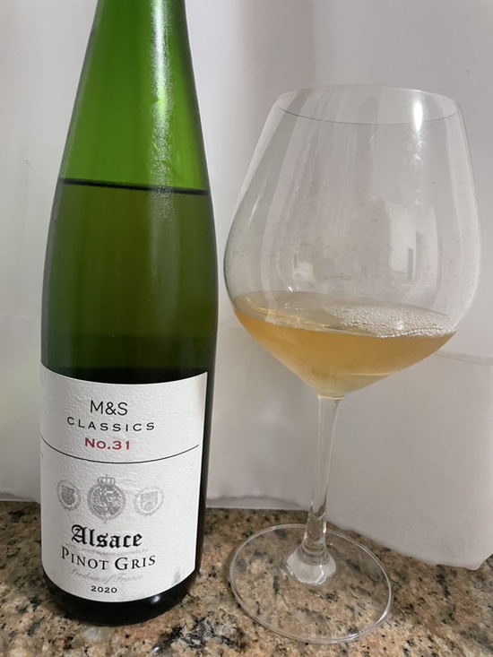  [피노 그리] M&S Classics No31 Alsace Pino Gris :: 가벼움과는 거리가 먼 향미가 강렬했던 와인
