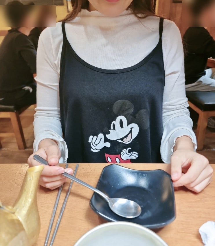 여성의류 조이샵 미키멜빵바지 점프수트 입었어요