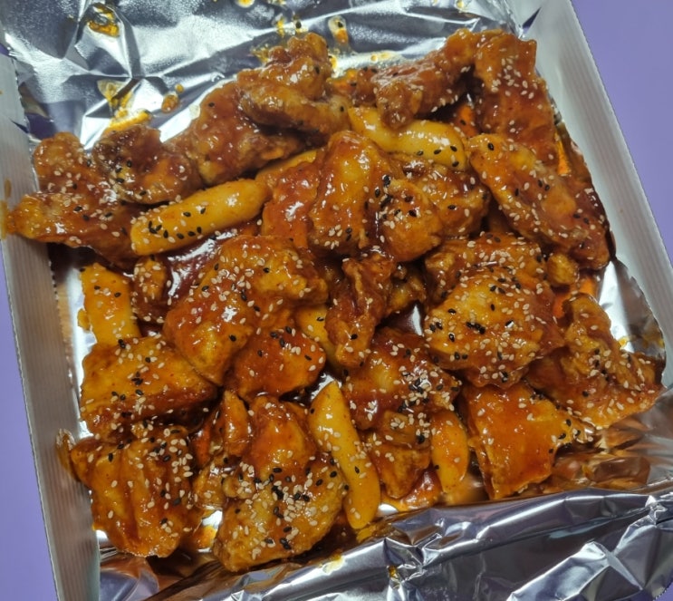  어렸을적 먹던 치킨 맛 "맥시칸 치킨" 닭강정