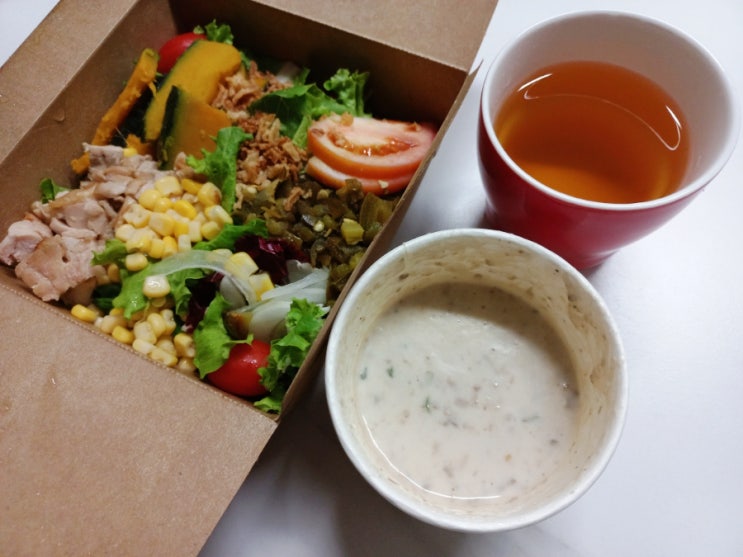 김포샐러드맛집 샐러디 가을 신메뉴 로스트닭다리살샐러디