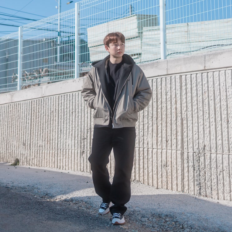  남자 가을 코디 필수 아우터, MA-1 항공점퍼 UCLA (유씨엘에이) 후기