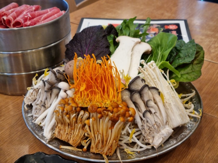 포천 광릉수목원맛집 - 동충하초 버섯이 들어가는 샤브샤브맛집 | 등심퐁당 샤브퐁당 포천송우리본점 다녀왔어요