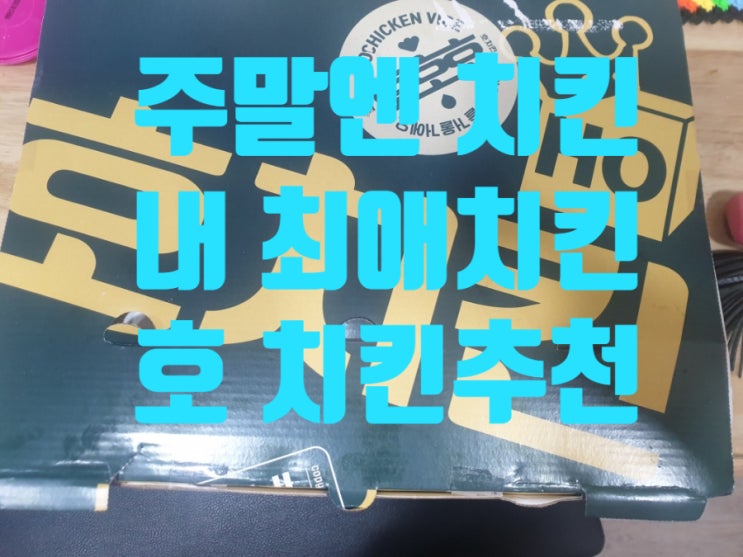  호치킨 반반치킨 부평구청 내돈내먹 비빔우동까지 최애치킨 찐리뷰