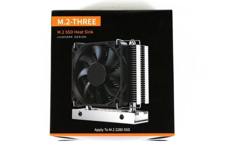  지우샥(JIUSHARK) M.2-THREE M1 SSD 쿨러를 구매했습니다.