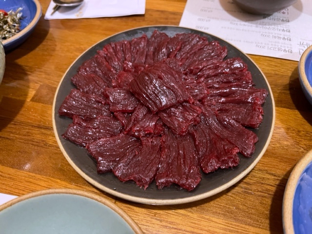  대구 수성구 맛집  수성세무서 뒷골목 분위기 좋은 생고기 맛집 하루카 생고기 뭉티기집