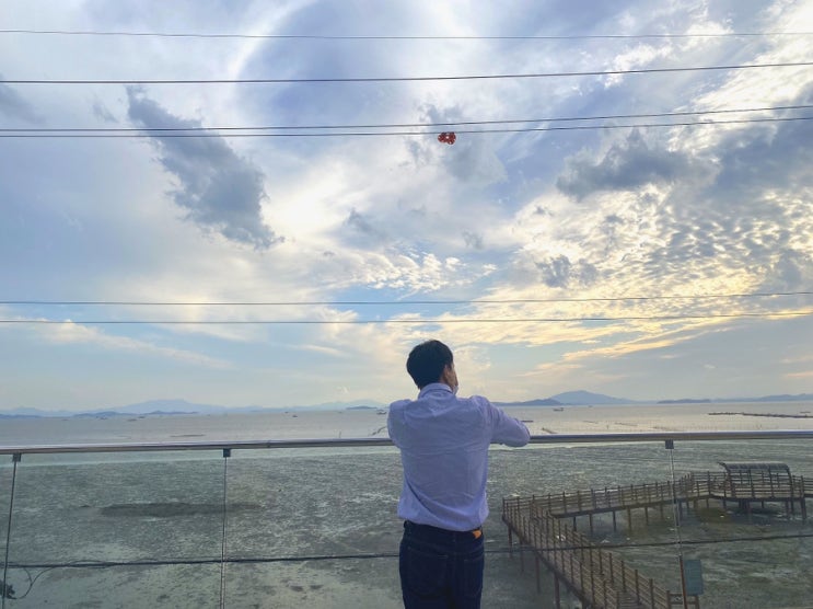  [순천] 와온해변을 가장 가까이에서 볼 수 있는 테라스가 있는 오션뷰 카페, 이디야