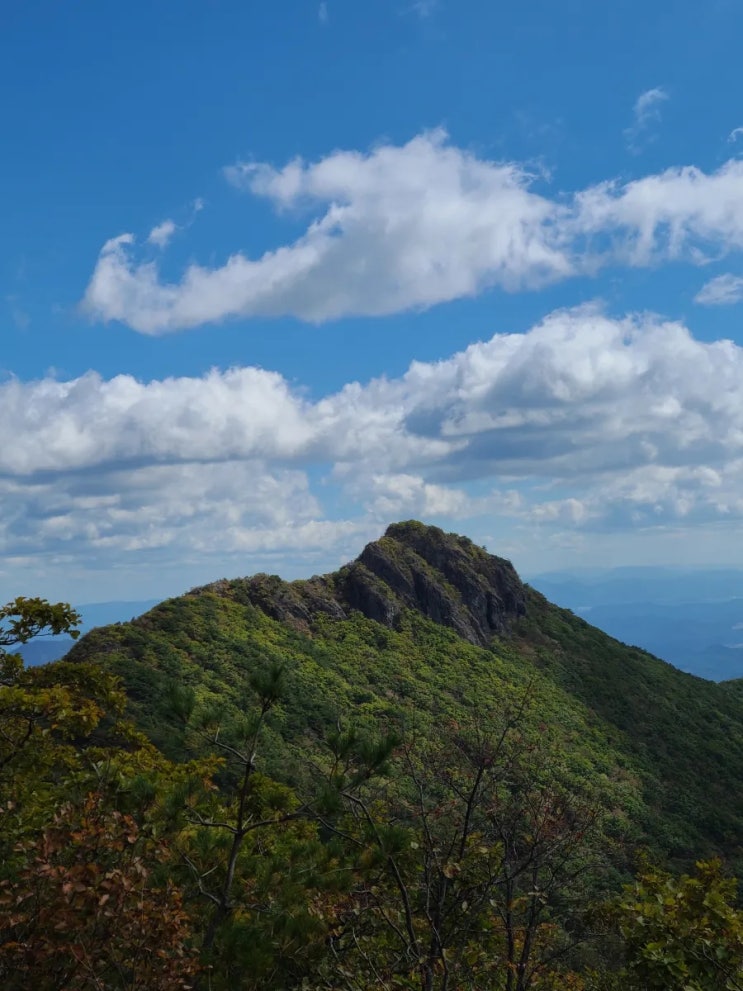 경남 거창 비계산 등산 코스(거창 휴게소~쉼터~비계산~원점)