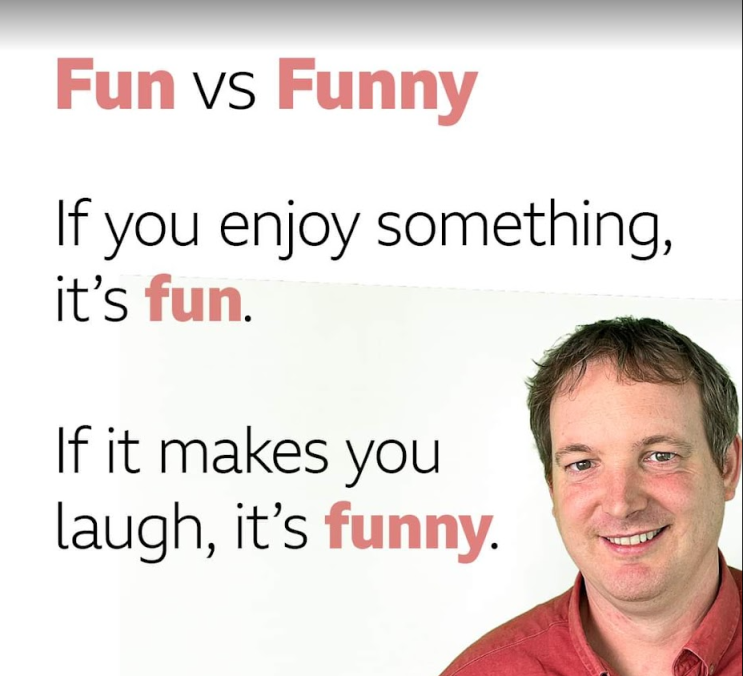  [영어] fun과 funny의 차이