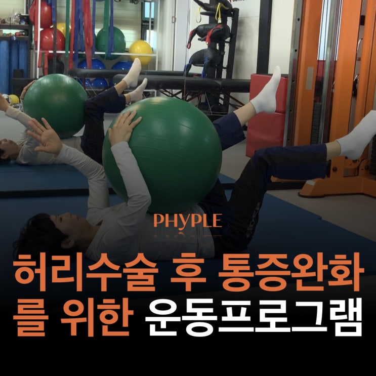 인천수술후재활/허리수술 후 통증완화를 위한 운동프로그램 인천수술후재활/허리수술 후 통증완화를 위한 운동프로그램