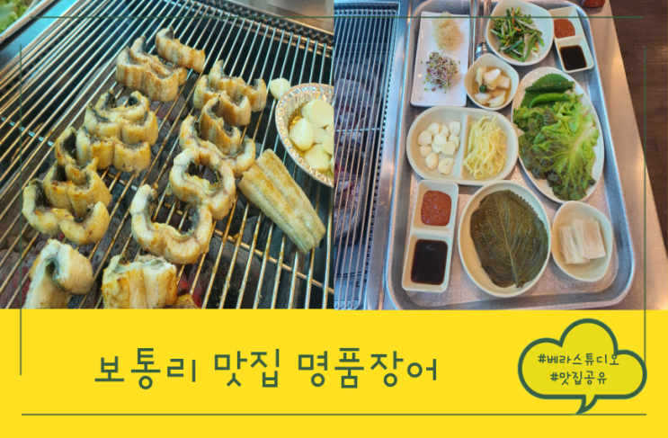 [경기 화성] 정남 보통리 저수지 맛집 명품장어