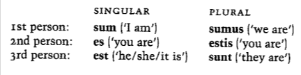A Primer of Ecclesiastical Latin Unit 1-10 Paradigm A Primer of Ecclesiastical Latin Unit 1-10 Paradigm
