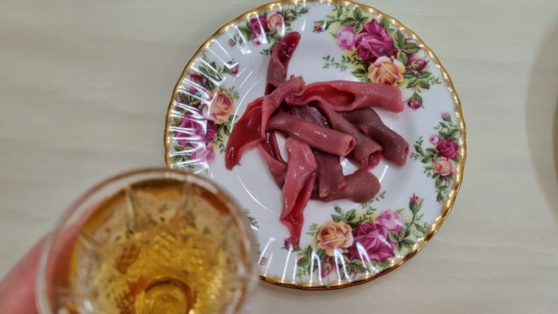 개불손질 시바스리갈 12년산 혼술 집에서 간단한 다이어트 술안주 개불 꿀맛 : 네이버 블로그