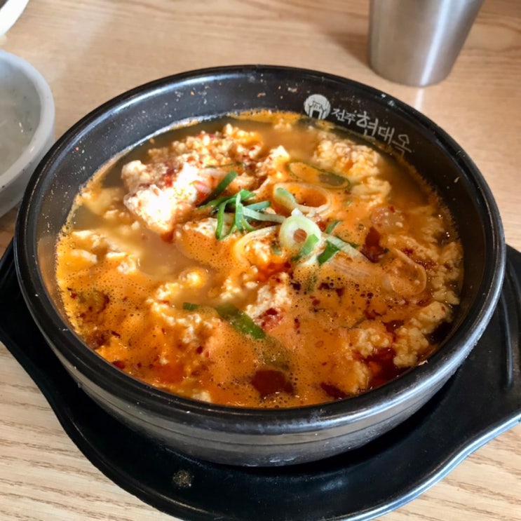 불당카페거리 현대옥 어린이콩나물국밥 순두부찌개 / 천안식후감