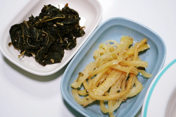  하늘농가 나물반찬 한 끼 식사로 만족