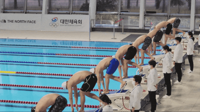 [울산전국체전]육상 <b>우상혁</b>, 수영 <b>황선우</b> 직관