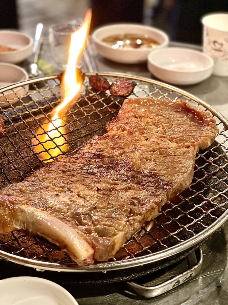  목동 오목교역 고기집 ; 가성비 넘치는 돼지갈비 소갈비 맛집 상도연탄갈비 추천