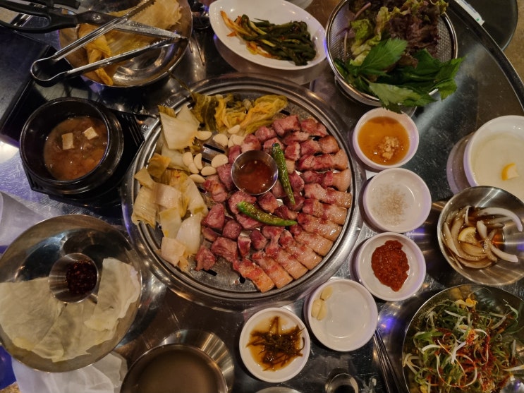  만족스러웠던 광안리 고기집 부산댁