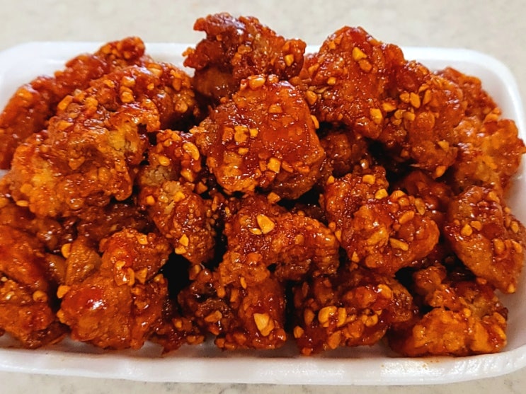  청주 숨은 맛집 사창시장  맛짱닭강정 후기