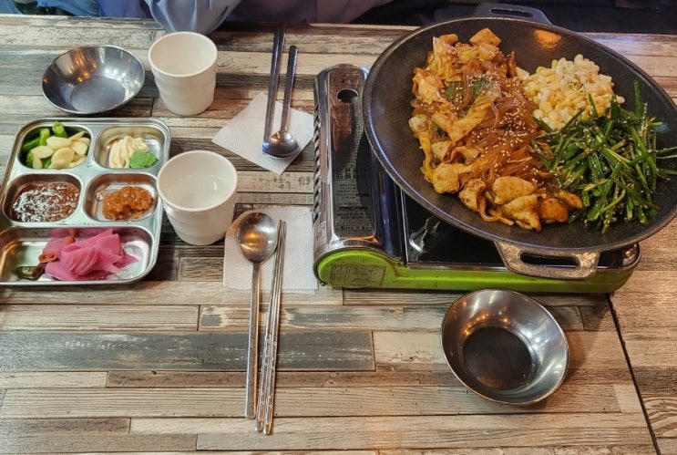  곱분이 곱창 모란수진역점 야채곱창에 쏘맥