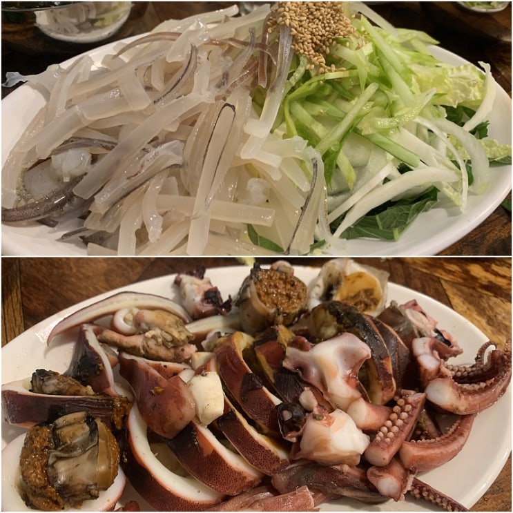 사당역 맛집) 산오징어회,산오징어 통찜 '청송산오징어' 추천(웨이팅) #내돈내먹
