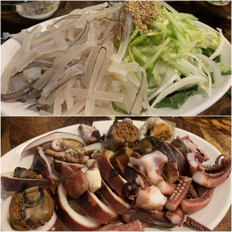  사당역 맛집) 산오징어회,산오징어 통찜 '청송산오징어' 추천(웨이팅) #내돈내먹