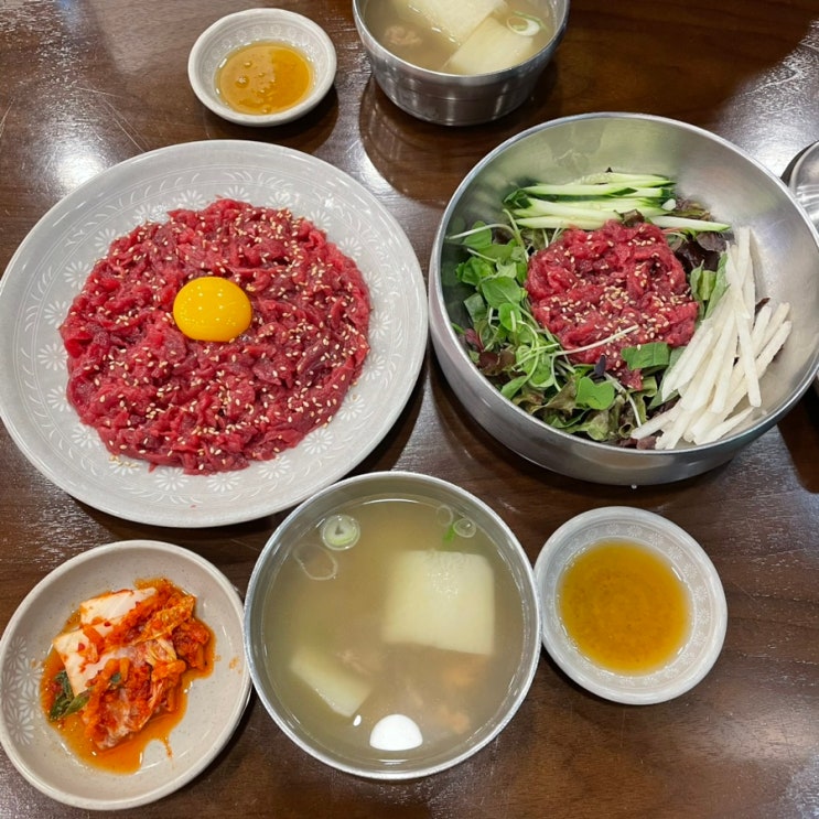  [종로/광장시장] 60년 전통 미쉐린 가이드 '부촌육회' 육회와 육회비빔밥 찐 맛집!