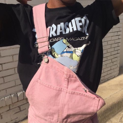  내가 좋아하는 가을 멜빵 데일리룩/해외 스트릿패션 zip