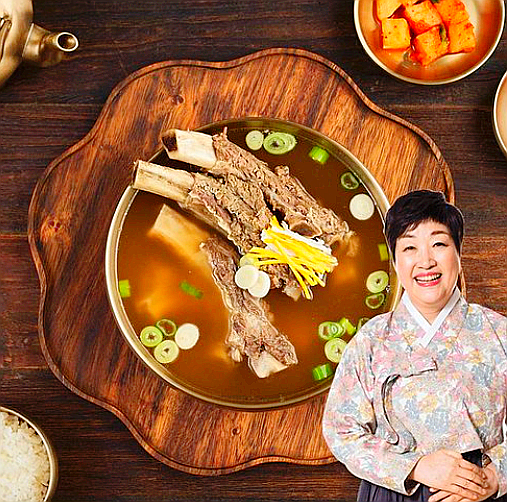  한복선 갈비탕/한복선 골프채 특대 소갈비탕