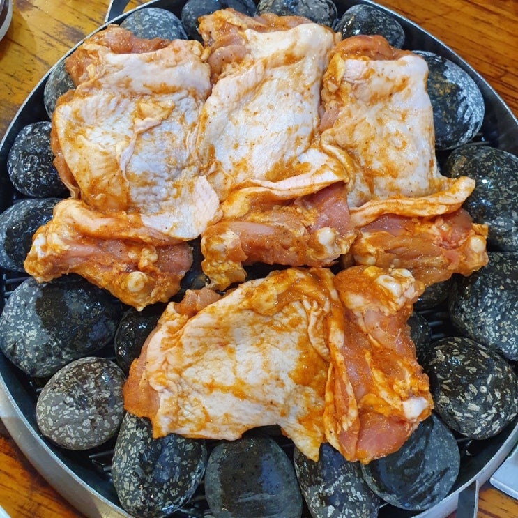  가평 삼삼 조약돌숯불닭갈비 도토리막국수 청평역 맛집