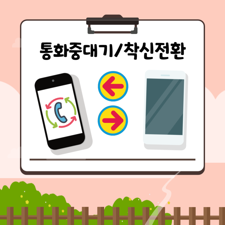 앤텔레콤 L망 통화중대기 및 착신전환 신청 방법!