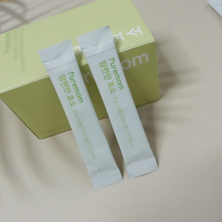  속 편한 하루 한포 습관! 퓨어맘 맘편한 곡물 발효 임산부 효소 추천