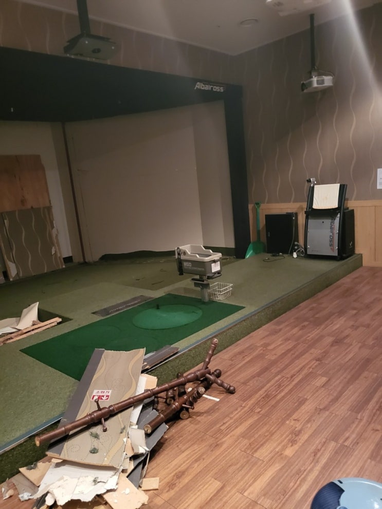  [골프존 리모델링] 파주 스크린골프장/ 시공현장/ 비전플러스/ 스크린골프장 리모델링/ 인테리어/ 스크린골프/ 골프