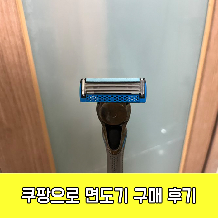  '쿠팡으로 면도기 주문!'