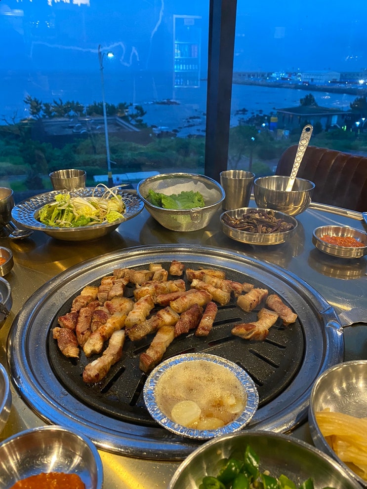  바다를본돼지 제주서귀포점, 오션뷰 흑돼지 찐맛집